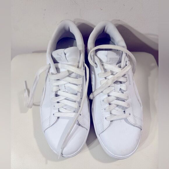 Puma Smash V3 Platform Sneaker - Women's - Picture 3 of 6